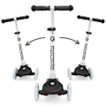 Miniatyrbillede 8 af 11: TRINGO trehjulet balance scooter, 3-8 år gammel - sort + glødende LED-hjul Black