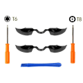Miniatyrbild 4 av 4: LB RB Bumpers Crowbar Svart Ersättningsdelar till Xbox One Elite one size