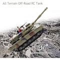 Miniatyrbild 4 av 4: Fjärrkontroll tank för pojkar Army Tank Smoke Lights & Sounds