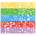 Miniatyrbilde 1 av 5: 20 stk Kids DIY malsett hule sett Kids Plast P - Perfekt ONE SIZE