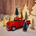 Miniatyrbild 5 av 5: Juldekorationer Pickup Legering Billeksak Hög imiterad bil Min Red One Size