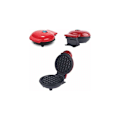 Miniatyrbillede 3 af 4: Mini-vaffeljern, Elektrisk Non-Stick Vaffeljern til Individuelle Vafler, Paninier, Pandekager, Hash Browns, Hurtig Morgenmad, Frokost eller Snacks-Fei Yu