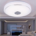 Miniatyrbilde 5 av 5: RGB LED-taklampe, dimbar med fjernkontroll og Bluetooth-app