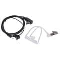 2,5 mm plugg ørepropp headset med PTT-knapp for MT200 Walkie Talkie hodetelefoner