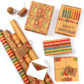 Pikkukuva 4 / 5: Grattis på födelsedagen Kraftpapper, Retro presentförpackning, presentförpackning