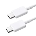 Miniatyrbillede 3 af 8: Type C til Type C-kabel PD Hurtigopladning Fleksibel Type C-datakabel til Android til Note 10-telefon 1 meter Hvid_tfrf