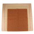 Miniatyrbild 5 av 5: IC PU-läder Go-spelbräde Schackbräde för 2,2 cm pjäser One S 45X51CM