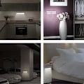 Miniatyrbillede 2 af 5: Bevægelsessensor natlampe, dæmpbar under skab til garderobe køkken trapper