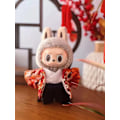 Pikkukuva 5 / 7: Labubu Kimono Labubu V3 Vaatteet Japanilainen Perinteinen Kulttuurityyli_q Red fox