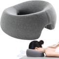 Face pillow for massage - Massage pillow - Memory foam face pillow - Headrest - Pillow with hole - U