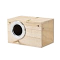 Miniatyrbillede 2 af 4: Papegøje Redekasse Fuglehus Træ Avlskasse til Kærlighedsfugle Parrotlets Parring