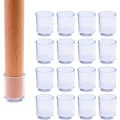 16-pack Stolsbensskydd i Silikon Rund Diameter: 16 mm_tfrf