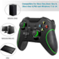 Miniatyrbilde 2 av 3: Trådløs håndkontroll, spillkontroll Gamepad 2.4ghz Svart Black
