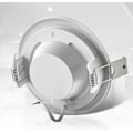 Miniatyrbilde 3 av 4: Sett med 3 innfelte spotlights, spesielt for bad IP44, beskyttet mot sprutvann, ultraflat, Ø115mm, 6W LED-moduler, varmhvit belysning