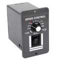 Miniatyrbillede 1 af 5: Dc 12v 24v 36v 48v 10a Pwm Motorhastighedsregulator Vendbar Afbryder Reguleringskontrol Fremad Rotation zdq