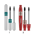 Miniatyrbillede 3 af 5: 4d Silkefiber Øjenvippe Sort Dobbelt Hoved Mascara 1 1
