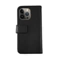Kompatibel med iPhone, iPhone 13 Pro Max Plånboksfodral Läder Rvelon - Svart Black Svart