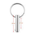 Miniatyrbillede 2 af 5: 2 stk Hurtigudløsningspind Hardware Tilbehørssæt Bimini Top Pin