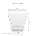 Miniatyrbilde 2 av 5: Klara plastglasögonkoppar 50stk 50pcs