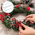 Miniatyrbilde 3 av 4: 200 stk Rustfrie Blomsterpinner, U-Formet, Klatre-nåler, Håndverk DIY
