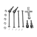 Miniatyrbilde 2 av 4: RC främre bakre drivaxelset Set CVD drivaxel för SCY 16101 16102 16103 16201PRO 1/16 RC Bil