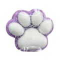 Miniatyrbillede 1 af 5: Håndlavede Taba Squishy Store Kattepote Silikone Klemmelegetøj til Stresslindring, Kattepote Kæmpefod Squishy Sensorisk Legetøj til Angst & Afslapning Purple