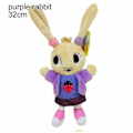 Pikkukuva 1 / 5: 15-37 cm Bing plyschlelu Bunny Kanindocka 32CMPURPLE KANIN 32cm charlie rabbit 32cm