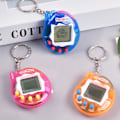 Miniatyrbillede 2 af 5: Elektronisk kæledyrsmaskine, håndholdt virtuel kæledyrsmaskine, spillemaskine, elektronisk legetøj, kæledyrsspillemaskine pink