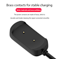 Miniatyrbillede 4 af 5: Smart Watch USB-ladekabel til Amazfit T-Rex GTR 42mm 47mm Sort one size