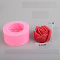 Miniatyrbillede 2 af 5: ljusform ljusformar DIY silikonform stearinljus 3D reste sig