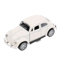 Miniatyrbild 1 av 4: 1:32 Retro Vintage Beetle Dra Tillbaka Bilmodell Leksak Barn Present Beige 1st Beige Beige 1pc