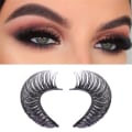 Miniatyrbillede 3 af 3: 10 par tykke øjenvipper Natural Wispy Fluffy 3d Falske Øjenvipper Russiske Strip Lashes10 Par002