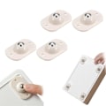 Miniatyrbillede 1 af 4: 360° Rotation Hjul med Kuglelejer i Rustfrit Stål, Selvklæbende, Robust til Hvidevarer