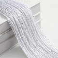 Pikkukuva 2 / 3: Stringgardiner Dörr Mygggardin, Elegant Divider Tofs Gardin för heminredning, Skiljegardin för dörrar och fönster, Vit (100x200cm)