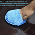 Miniatyrbild 2 av 4: 10 st 5\" Mikrofiber Bilvax Applikator Pads Kit, Mjukt Skum