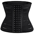 Miniatyrbillede 1 af 5: waisttrainer træningskorset korsetter sort XXL XXL