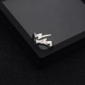 Miniatyrbild 5 av 5: Damring i silver 925 - Blixt Tunn Justerbar Ring 10# 10#