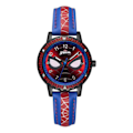 Miniatyrbild 1 av 3: Barnklocka Blå Spiderman Analog Armbandsur Klocka