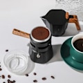 Miniatyrbillede 5 af 5: Kaffe Tamper til Moka Pot Rotary Pulver Dosering Ring Kaffe Dis N1