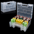 Miniatyrbild 1 av 5: Plast batterilåda förvaringsväska Case Organizer för AA AAA C one size one size