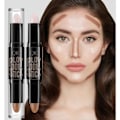 Miniatyrbillede 5 af 5: Contour Stick Sæt, Contour Concealer Highlighter Stick, Contour Kit, 6 farver Dobbelt-end Makeup Body Face Highlighter, 3 stk.