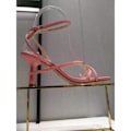 Miniatyrbild 4 av 5: 4 st Akryl Clear Shoe Display Rack Skostöd, Sandal Shoes Display Stand Inserts Hållare