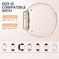 Pikkukuva 5 / 5: Metallrem kompatibel med Apple Watch -band 40mm 38mm 41mm Champagne Gold-WELLNGS Champagne Gold 38/40/41mm Champagne Gold