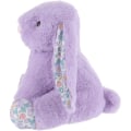 Miniatyrbillede 4 af 5: Lammlegetøj Plys lilla kanin bamse med fluffy bløde blomsterører 7,9 tommer