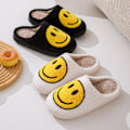 Miniatyrbild 2 av 2: Smiley Face Tofflor Dam Smile Tofflor Svart 36-37