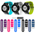 Miniatyrbillede 3 af 5: Blødt silikone udskiftningsrem til ur, armbånd, åndbart sportsurrem til Garmin- Approach S4/s2 Vivoactive [LGL] Lime
