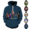 Miniatyrbillede 2 af 5: Børne Pojkar Hoodie Jakke Kappa Langærmet Hooded Top B 160cm