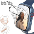 Miniatyrbillede 2 af 5: 2 stk. Apple Watch etui Tpu skærmbeskyttelse Transparent farve 38mm Silver 38mm