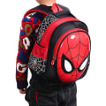 Miniatyrbilde 2 av 5: Barn Barn Pojkar Spiderman Ryggsäck Skolboksväska Svart