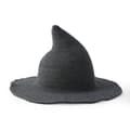 Halloween Häxhatt Fårull Grå Gray